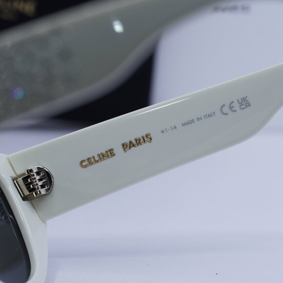 Celine White and Black Sunglasses main image 9